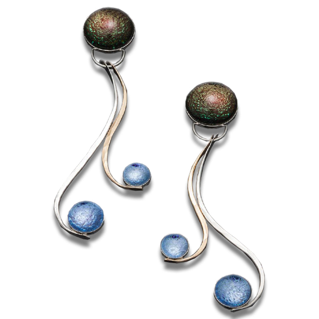 Clara Earrings Katya Glass